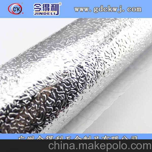 今得利櫥柜強(qiáng)力自粘紙 進(jìn)口環(huán)保膠鋁箔紙防水防潮櫥柜鋁箔紙