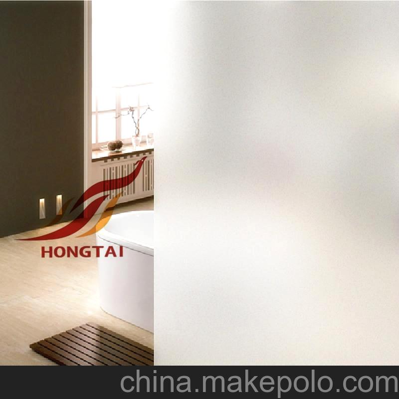 廠家供應(yīng) 磨砂玻璃紙/ 防透浴室玻璃貼膜 自粘窗花紙 玻璃紙