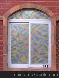 奧崎 高級PVC窗花紙/彩印窗花貼/玻璃紙/壓花玻璃貼 E0021