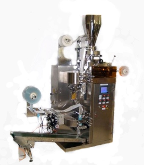 內外袋帶線帶簽茶葉包裝機