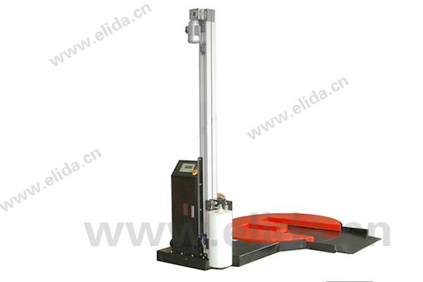 江門(mén)依利達(dá)自動(dòng)拉伸薄膜纏繞機(jī)AF-2000采用可編程控制性能可靠