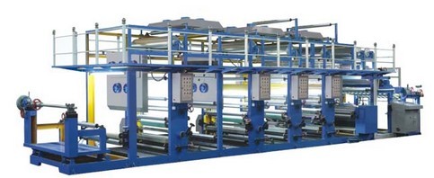 供應SYW-1150DⅡ型四色印刷染色壓紋橫切機