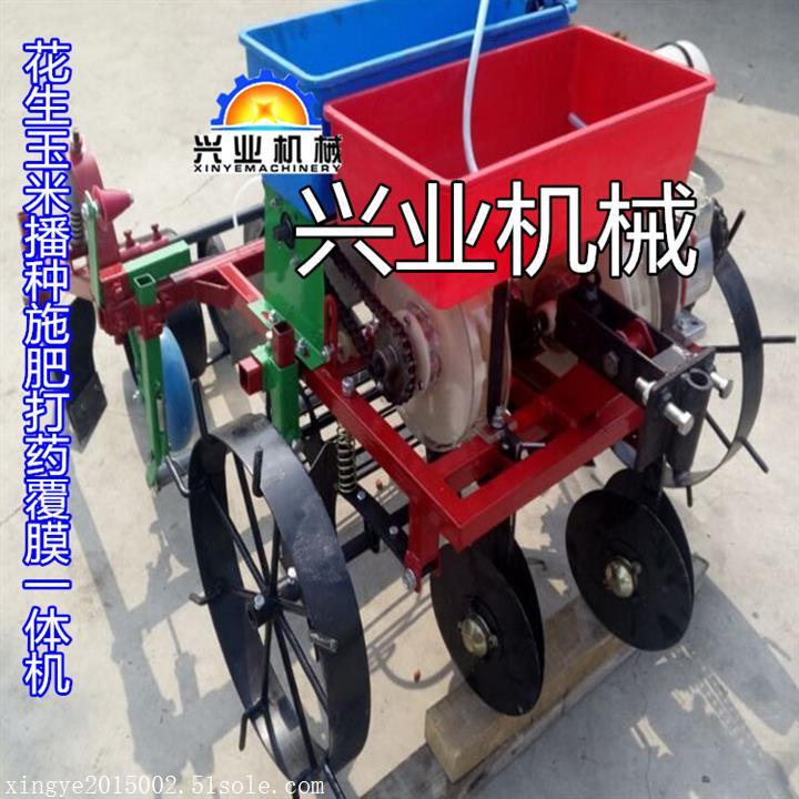 播種覆膜機(jī) 農(nóng)用播種機(jī) 施肥噴藥覆膜機(jī)