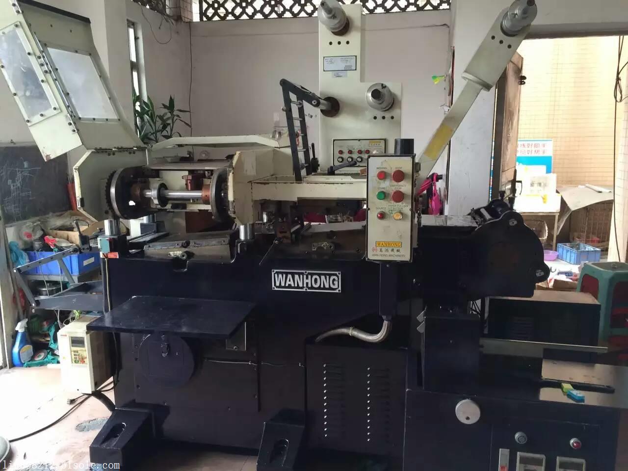 回收二手不干膠機/沙龍模切機/低價轉讓二手不干膠機