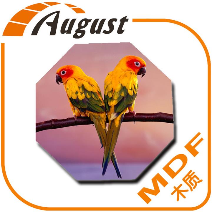 專業熱轉印空白耗材DIY/MDF木質杯墊Q304/可印圖片 個性定制