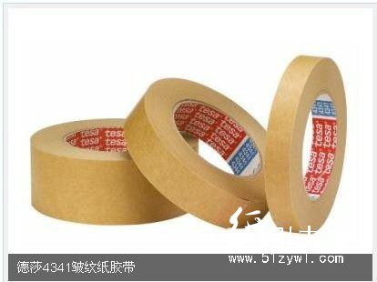 供應德莎4341棕色美紋紙 現貨TESA4341耐高溫美紋紙膠帶