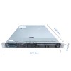 惠普（HP）服務器 HPE DL360 Gen9 E5-2603v48G陣列卡H240ar21T500W4口千兆網卡標配導軌 黑色 三年上門