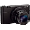 索尼（SONY）DSC-RX100 M4 數碼相機 黑卡系列 CMOS影像傳感器 約2010萬有效像素 3.0英寸顯示屏 2.9倍光學變焦 無內置存儲 等效24-70mm F1.8-2.8蔡司鏡頭（WIFI/NFC) 4k視頻 一年保修 黑 色